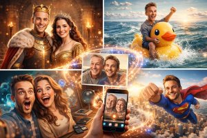 Приколы с фото для друзей: как Telegram-бот с ИИ помогает создавать забавные и нежные художественные образы